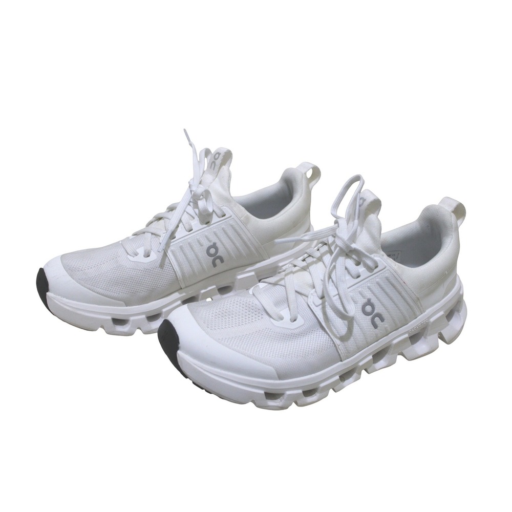 On Running Cloudswift Kids 5.5Y White Sneakers Womens 7 7.5 Athletic Shoes